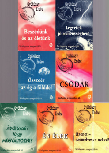 Gy�k�ssy Endre - 7 db a K�zfog�s a magasb�l sorozatb�l: 51., 52., 54., 55., 58., 59., 60. sz�mok