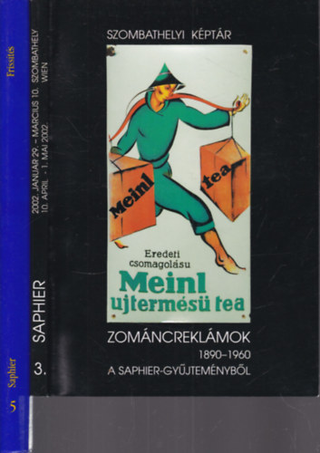 2 db. ktet A Saphier-gyjtemnyrl (Zomncreklmok (1890-1960)-A Saphier-gyjtemnybl + Frissts- Magyar festmnyek 1899-1950 a Saphier-gyjtemnybl)