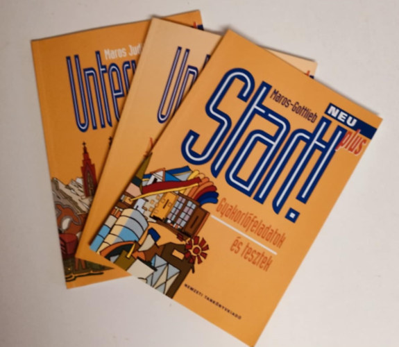 Maros Judit - Szitnyain� Gottlieb �va - Unterwegs Neu A. N�met II. Tank�nyv + Munkaf�zet + Start Neu Plus - Gyakorl�feladatok �s tesztek