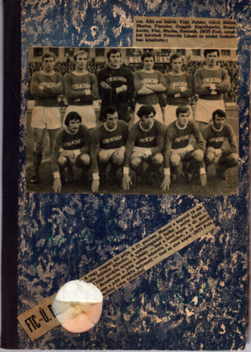 Ferencv�ros focicsapatr�l sz�l� v�logat�s (f�zetbe ragasztva)