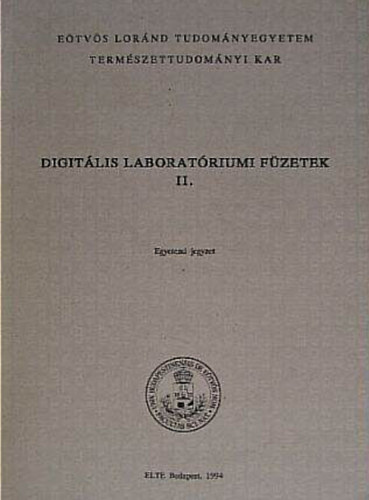 Csah�k Zolt�n - Digit�lis laborat�riumi f�zetek II.