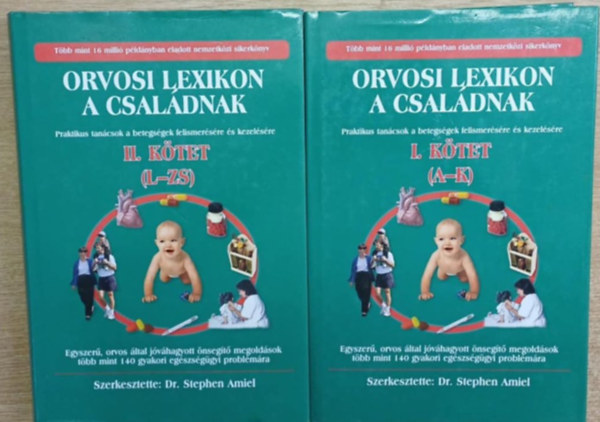 Dr. Stephen Amiel  (szerk.) - Orvosi lexikon a csal�dnak I-II (Praktikus tan�csok a betegs�gek felismer�s�re �s kezel�s�re)