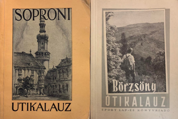 Dr. Lajos Ferenc  (szerk.) Gimes Endre (szerk.) - Soproni tikalauz + Brzsny tikalauz (2 ktet)