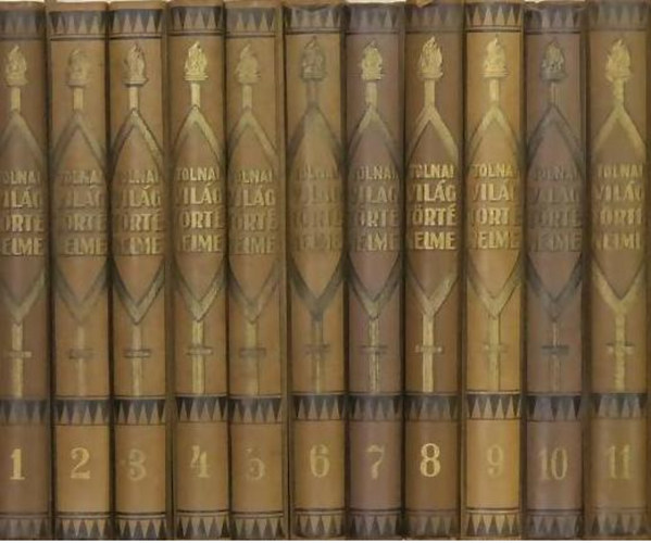 Petz Gy�rgy  (felel�s szerk.) - Tolnai vil�gt�rt�nelme I-XI.