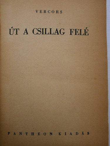 Vercors - �t a csillag fel�