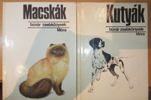 Patay L�szl� Veress Istv�n - 2 db B�v�r zsebk�nyv: Macsk�k - Kuty�k