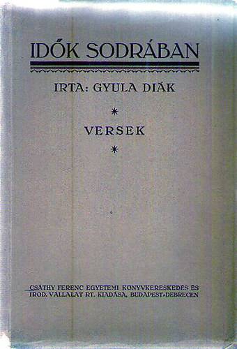 Vit. Somogyvri Gyula - Idk sodrban