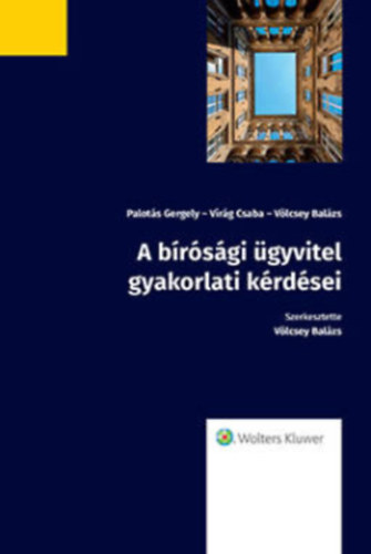 V�lcsey Bal�zs  (szerk.) - A b�r�s�gi �gyvitel gyakorlati k�rd�sei