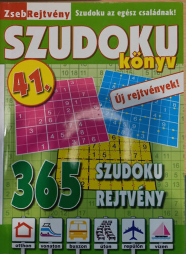 Szudoku k�nyv 41,