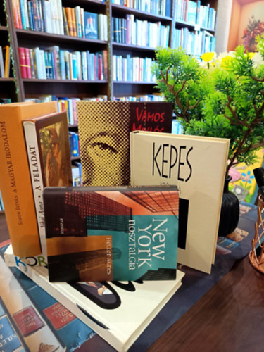 Heller �gnes, Gyerty�n Ervin, Kepes Andr�s, J�kai Anna V�mos Mikl�s - Magyar irodalom k�nyvcsomag 6 darabos K�NYVMENT� AJ�NLAT: B�r, 135 lehetetlen t�rt�net, New York nosztalgia, K�rk�p 1990, Kepes Kr�nika - Besz�lget�sek, A feladat