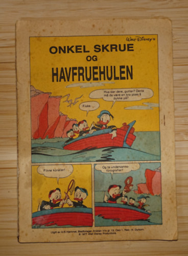 Walt Disney - Onkel Skrue og Havfruehulen