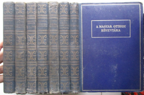 Tbb szerz - 8 db A Magyar Otthon Knyvtra sorozatbl (Trtnelmi miniatrk, Srgarig, Czr hitvese, Mtystr rzsadomb, A madarasi kirly,Liline, tavaszi bzavets)