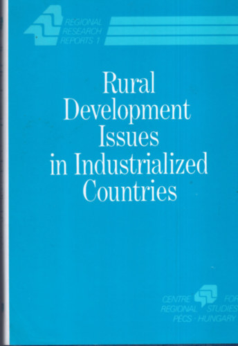 Rural Development Issues on Industrialized Countries