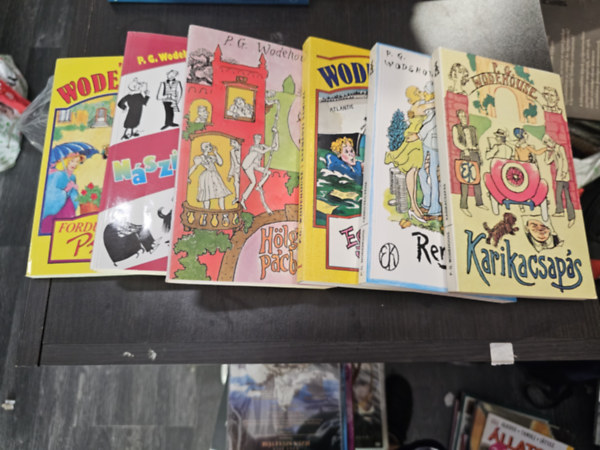 P. G. Wodehouse - 6 ktet - karikacsaps, Rengeteg pnz, Eszmnyi Smuel, Hlgy a pcban, Nszidszak, Forduljon Pmithhez