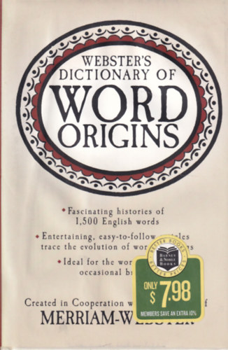 Webster's dictionary of Word Origins