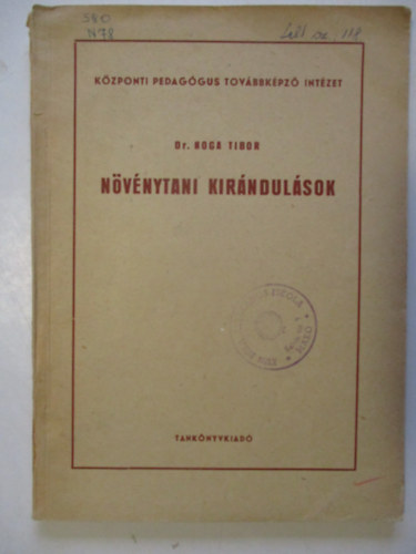 Nvnytani kirndulsok- Dr. Noga Tibor