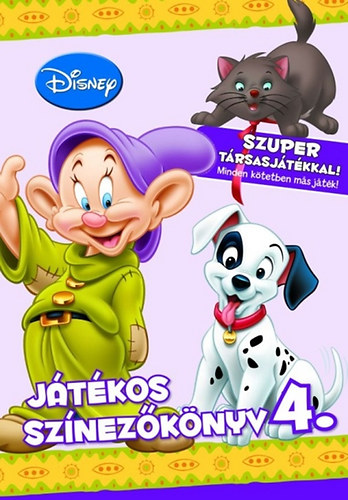 Disney - Jtkos sznezknyv 4. - Szuper trsasjtkkal!