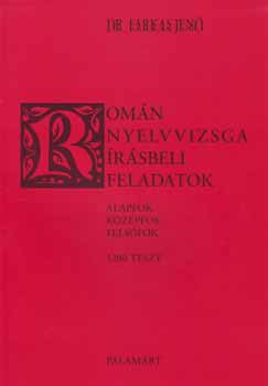 Dr. Farkas Jen - Romn nyelvvizsga rsbeli feladatok