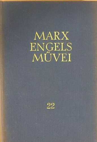 Karl Marx �s Friedrich Engels m�vei 22.: 1890-1895