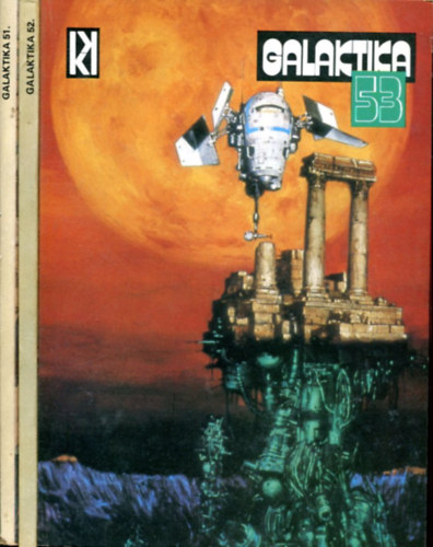 Kuczka Pter  (szerk.) - 3 db Galaktika magazin (51,52,53)