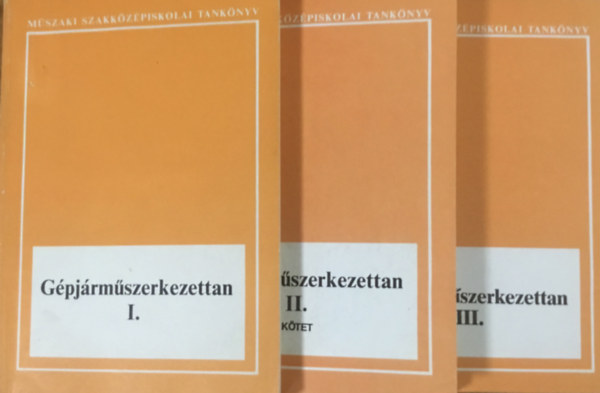 dr. Antal Gyrgy Cseh Sndor - Gpjrmszerkezettan I-III. (4 ktetben)
