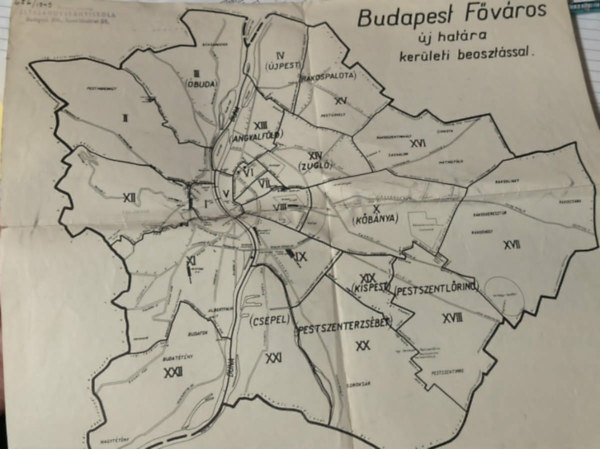 Ismeretlen Szerz� - Budapest t�rk�p