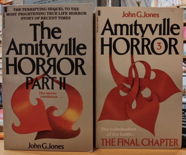 John G. Jones - 2 db John G. Jones: The Amityville Horror Part II + Part 3: The Final Chapter