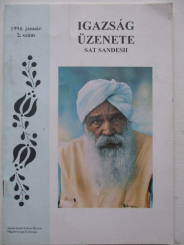 Sat Sandesh - Igazság Üzenete (Sat Sandesh) 1994. január. 2. szám