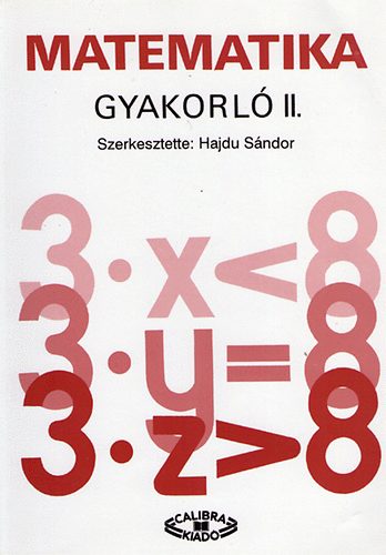 Dr. Hajdu Sndor - Matematika gyakorl II.