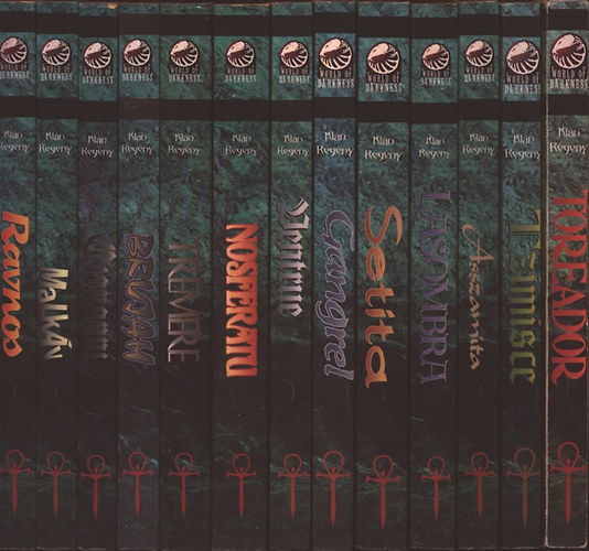 Eric Griffin, Gherbod Fleming, Kathleen Ryan, Richard E. Dansky, Justin Achilli Stewart Wieck - Kln regnyek 1-13.: Toreador - Tzimisce - Gangrel - Setita - Ventrue - Lasombra - Asszamita - Ravnos - Malkv - Giovanni - Brujah - Tremere - Nosferatu