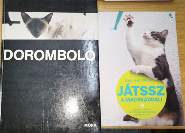 Mikel Maria Delgado - Játssz a macskáddal! + ajándék könyv: Doromboló (2db mű)