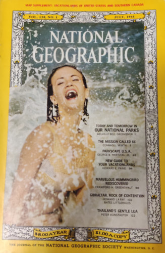 National Geographic- July 1966 (vol. 130 CIII, no. 1)