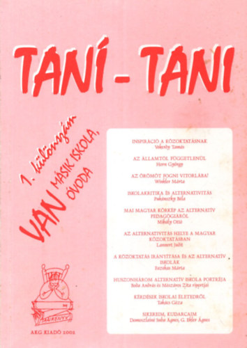 Oroszlny Pter - Tan-tani 1. klnszm (2002. nyr)