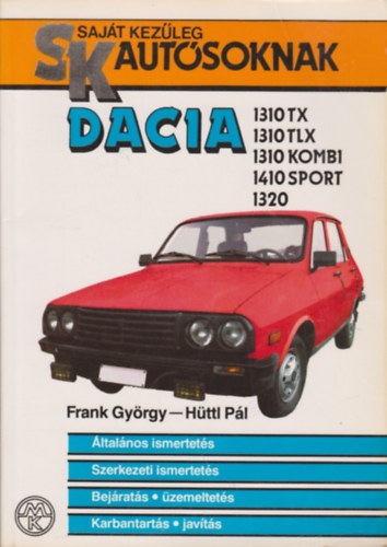 Frank Gyrgy-Httl Pl - Dacia (Sajt kezleg autsoknak)