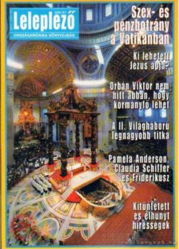 Leleplez - Orszgkrnika knyvjsg (2000) II/1.