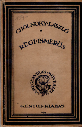 Cholnoky Lszl - Rgi ismers