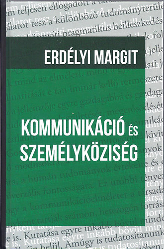 Erd�lyi Margit - Kommunik�ci� �s szem�lyk�zis�g