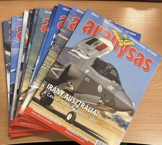 T�r�s  Istv�n  (F�szerk.) - Aranysas 2024/1-12. (teljes �vfolyam, lapsz�monk�nt)