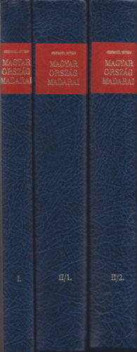 Chernel István - Magyarország madarai I-II/1-2.