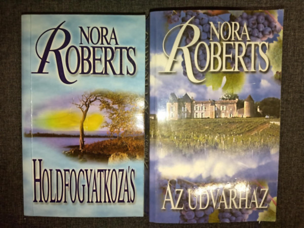 Nora Roberts J. D. Robb - Holdfogyatkozás + Az udvarház (2db Nora Roberts regény)