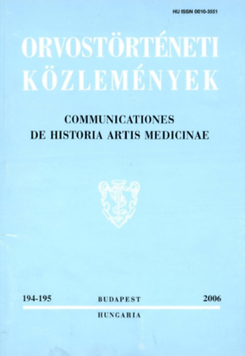 Orvostrtneti kzlemnyek 194-195, 2006