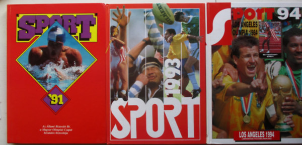 Sport vknyvek egyben, knyvcsomag: Sport 91, 93, 94
