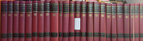 Krúdy Gyula - Krúdy Gyula összegyűjtött művei 1-26.