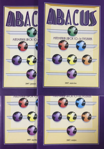Abacus - matematikai lapok 10-14 �veseknek (2007. 01, 03 ,04 ,05) (4 lapsz�m)