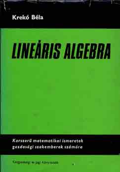 Krek Bla - Lineris algebra