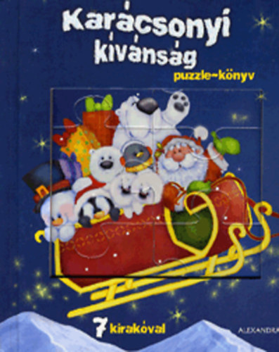 Shelly Comiskey - Karcsonyi kvnsg - Puzzle-knyv - 7 kirakval