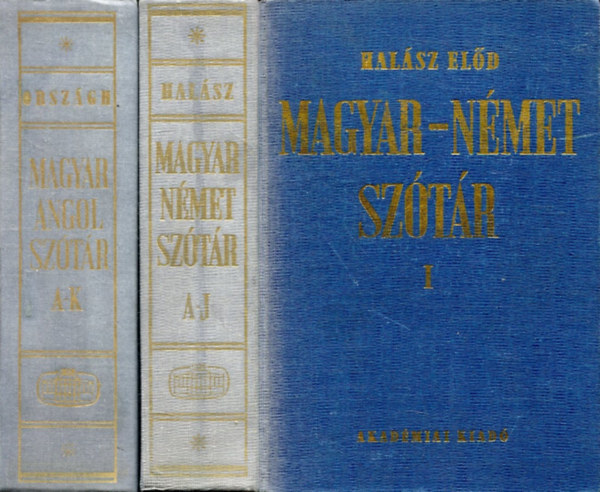 Hal�sz El�d - Magyar-n�met sz�t�r I-II.
