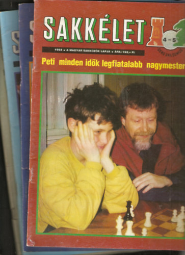 Sakklet 1993/4-5, 8-12. lapszmok