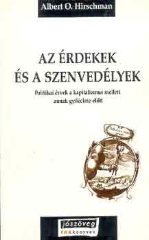 A. O. Hirschman - Az �rdekek �s a szenved�lyek