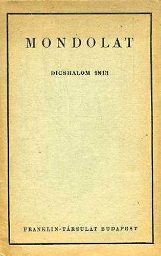 Balassa Jzsef - Mondolat